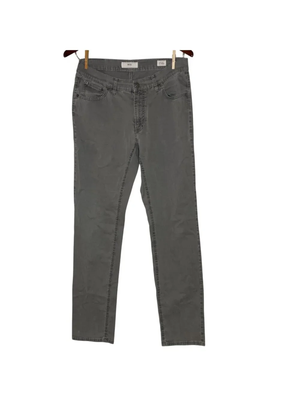 Brax Chuck Modern Fit Hi-Flex Pants Gray Sz 34x34 Stretch